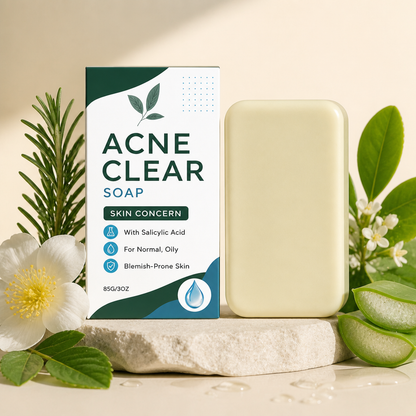 Salicylic Acid Cleansing Bar for Clearer, Fresh-Looking Skin