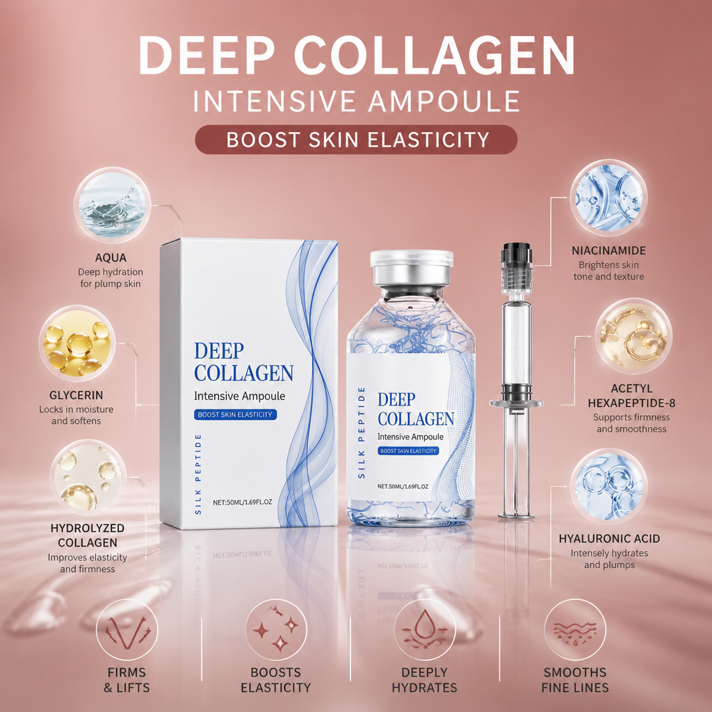 Deep Collagen Peptide Ampoule – Intensive Firming & Skin Elasticity Serum