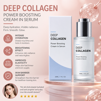 Deep Collagen Cream Serum – Intensive Hydration & Firm-Looking Skin