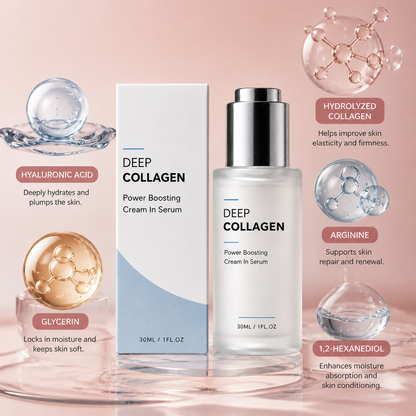Deep Collagen Cream Serum – Intensive Hydration & Firm-Looking Skin