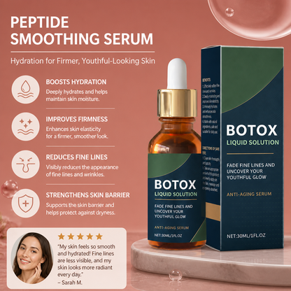 Peptide Smoothing Serum – Hydration for Firmer, Youthful-Looking Skin