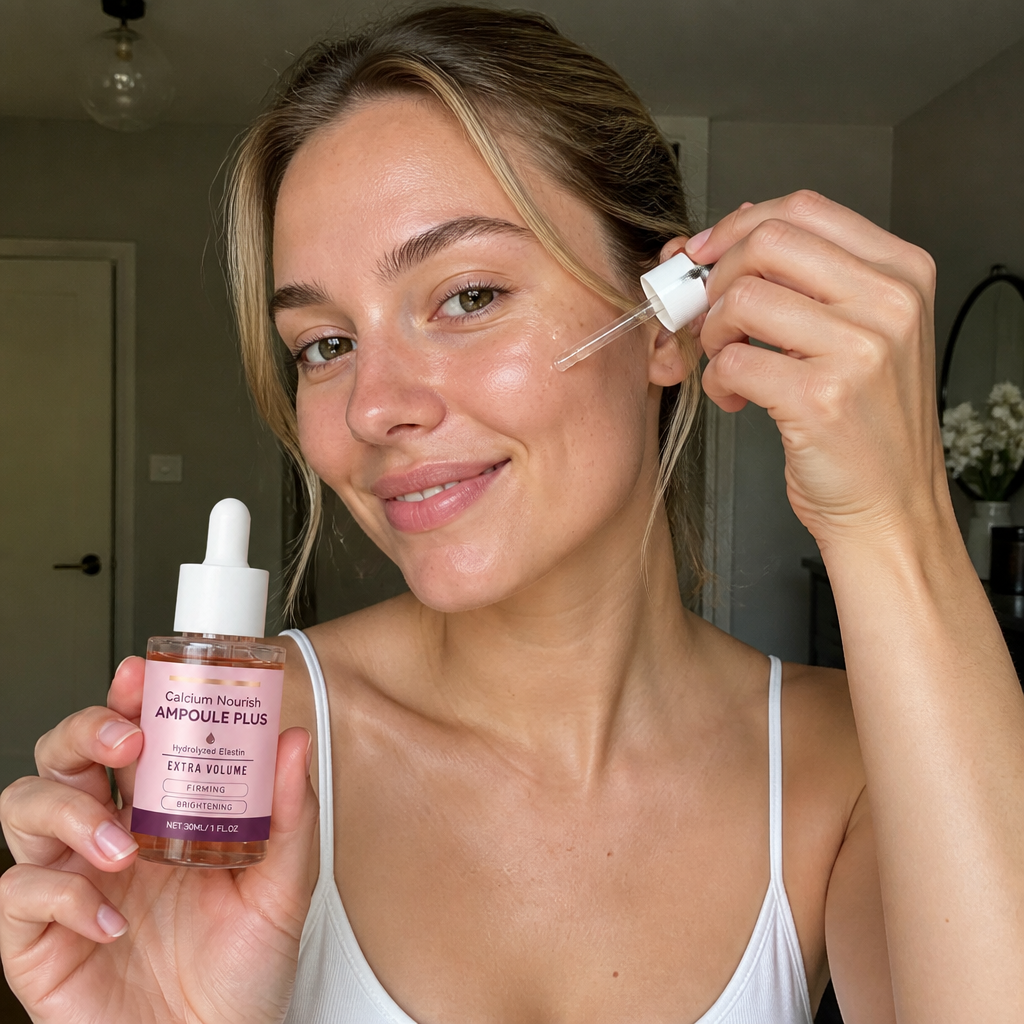 Calcium & Elastin Ampoule – Firming Brightening Serum for Radiant Skin