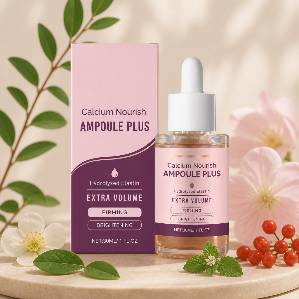 Calcium & Elastin Ampoule – Firming Brightening Serum for Radiant Skin