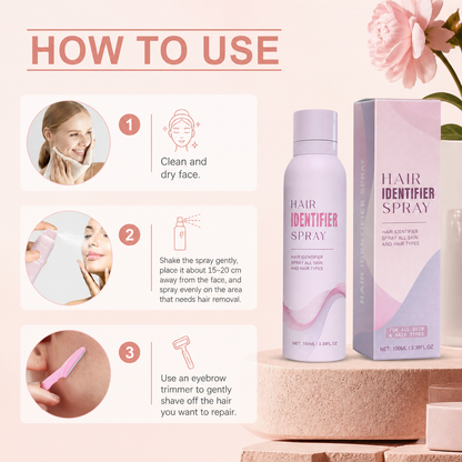 Hair Visibility Spray – Clearer Precision for Smooth Facial Hair Removal
