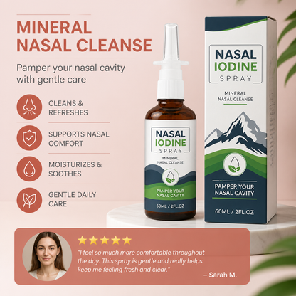 Mineral Nasal Cleansing Spray – Gentle Daily Care for Fresh Comfort