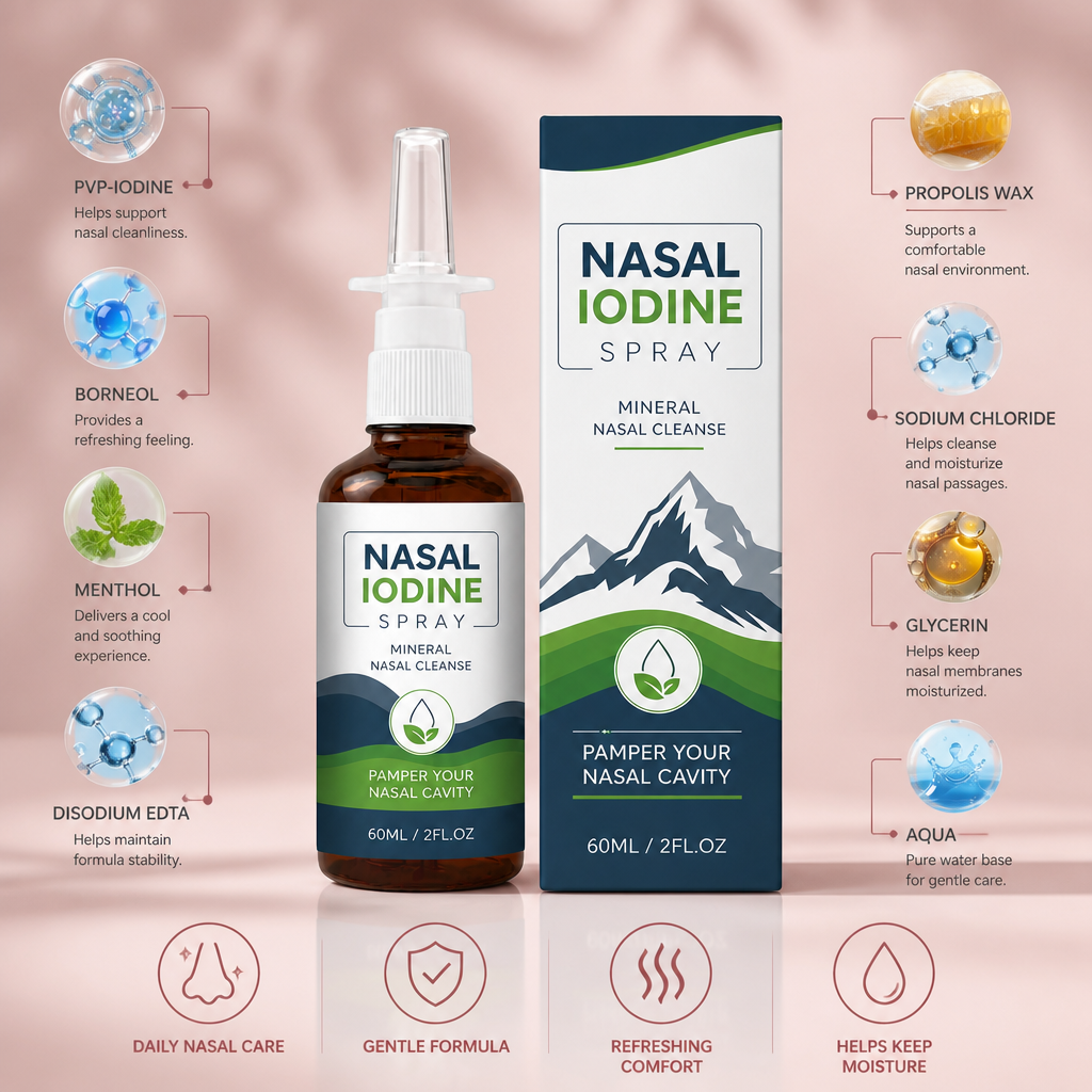 Mineral Nasal Cleansing Spray – Gentle Daily Care for Fresh Comfort