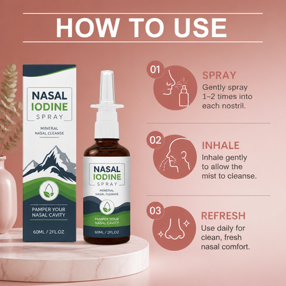 Mineral Nasal Cleansing Spray – Gentle Daily Care for Fresh Comfort
