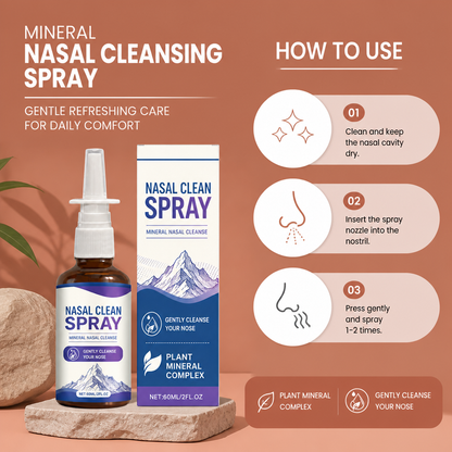Mineral Nasal Cleansing Spray – Gentle Refreshing Care for Daily Comfort