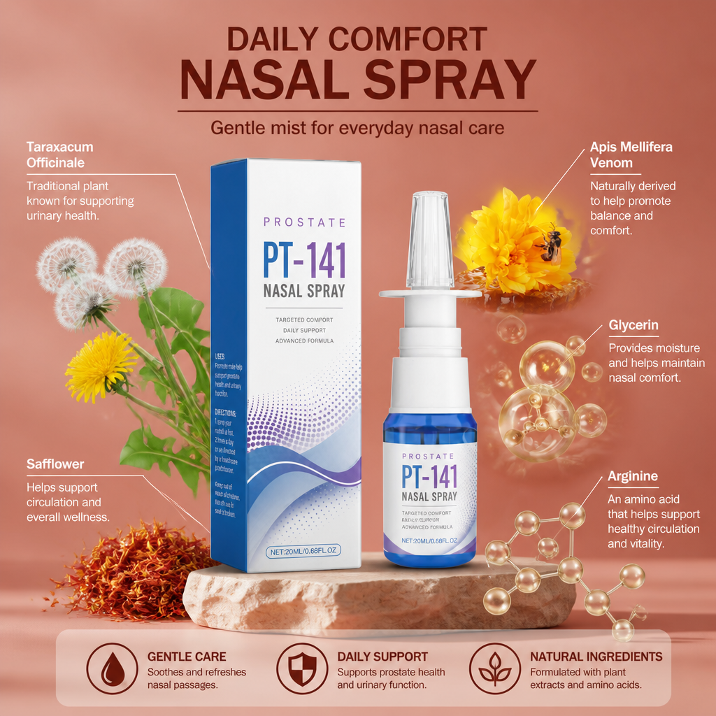Daily Comfort Nasal Spray – Gentle Mist for Everyday Nasal Care