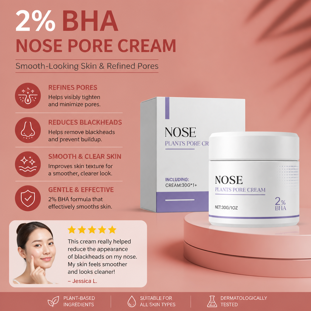 2% BHA Nose Pore Cream – Smooth-Looking Skin & Refined Pores