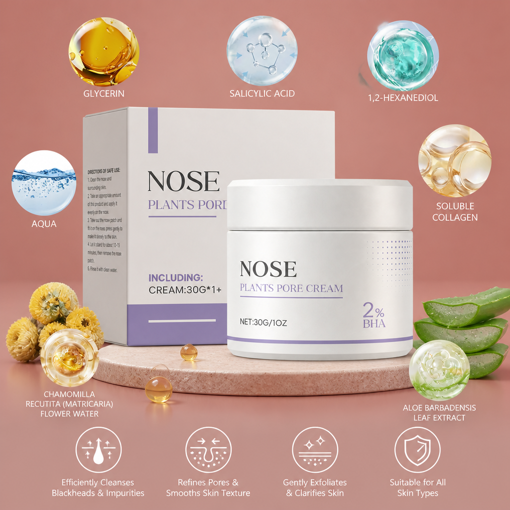 2% BHA Nose Pore Cream – Smooth-Looking Skin & Refined Pores