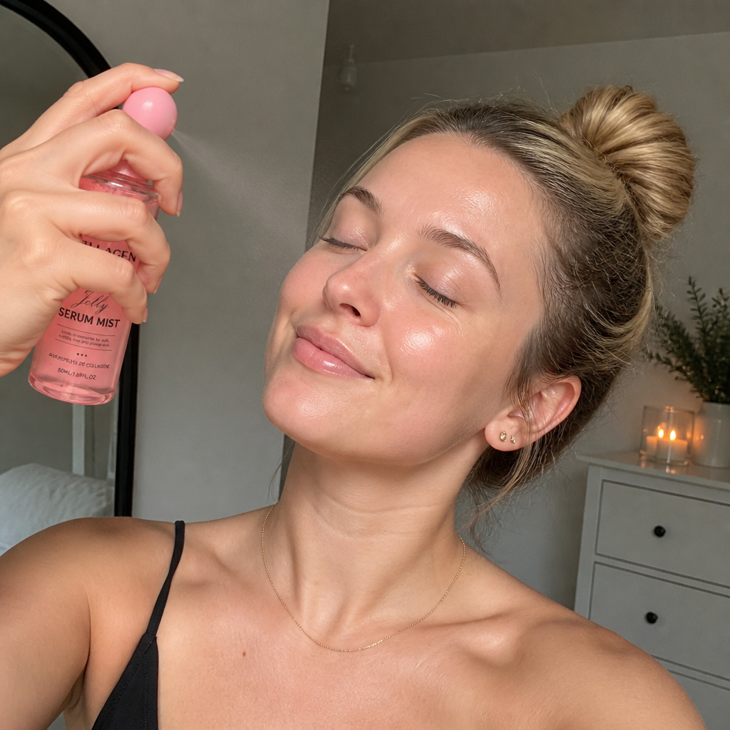 Collagen Peptide Jelly Serum Mist – Hydrating Glow for Soft, Plump Skin