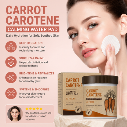 Carrot Beta-Carotene Calming Pads – Daily Hydration for Soft, Soothed Skin