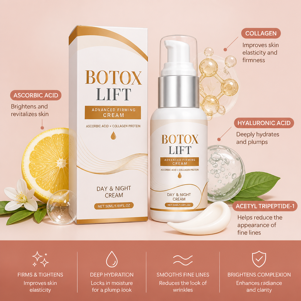 Collagen & Vitamin C Firming Cream – Daily Hydration for Smoother-Looking Skin