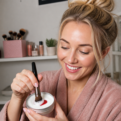 Deep-Clean Makeup Brush Cleansing Soap for Fresh, Soft Bristles