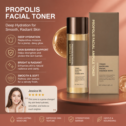 Propolis Facial Toner – Deep Hydration for Smooth, Radiant Skin