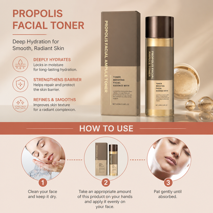 Propolis Facial Toner – Deep Hydration for Smooth, Radiant Skin
