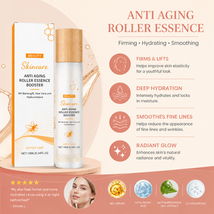 Bee Venom Roller Essence – Firming Hydration for Smooth, Radiant Skin