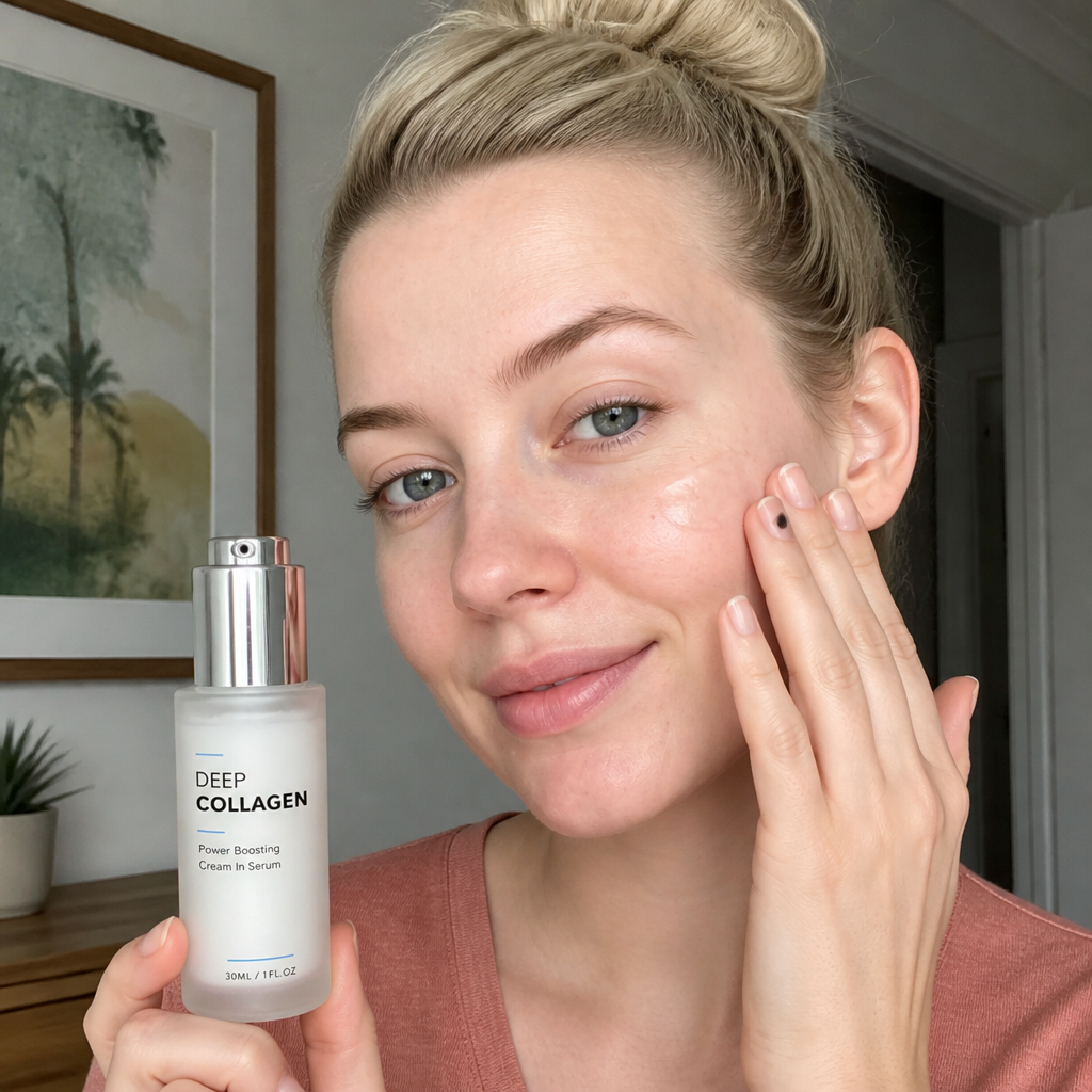Deep Collagen Cream Serum – Intensive Hydration & Firm-Looking Skin
