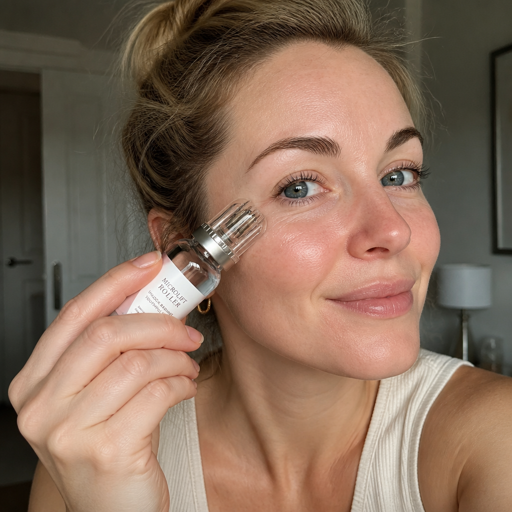 Microlift Roller Serum – At-Home Skin Renewal for a Smoother Complexion