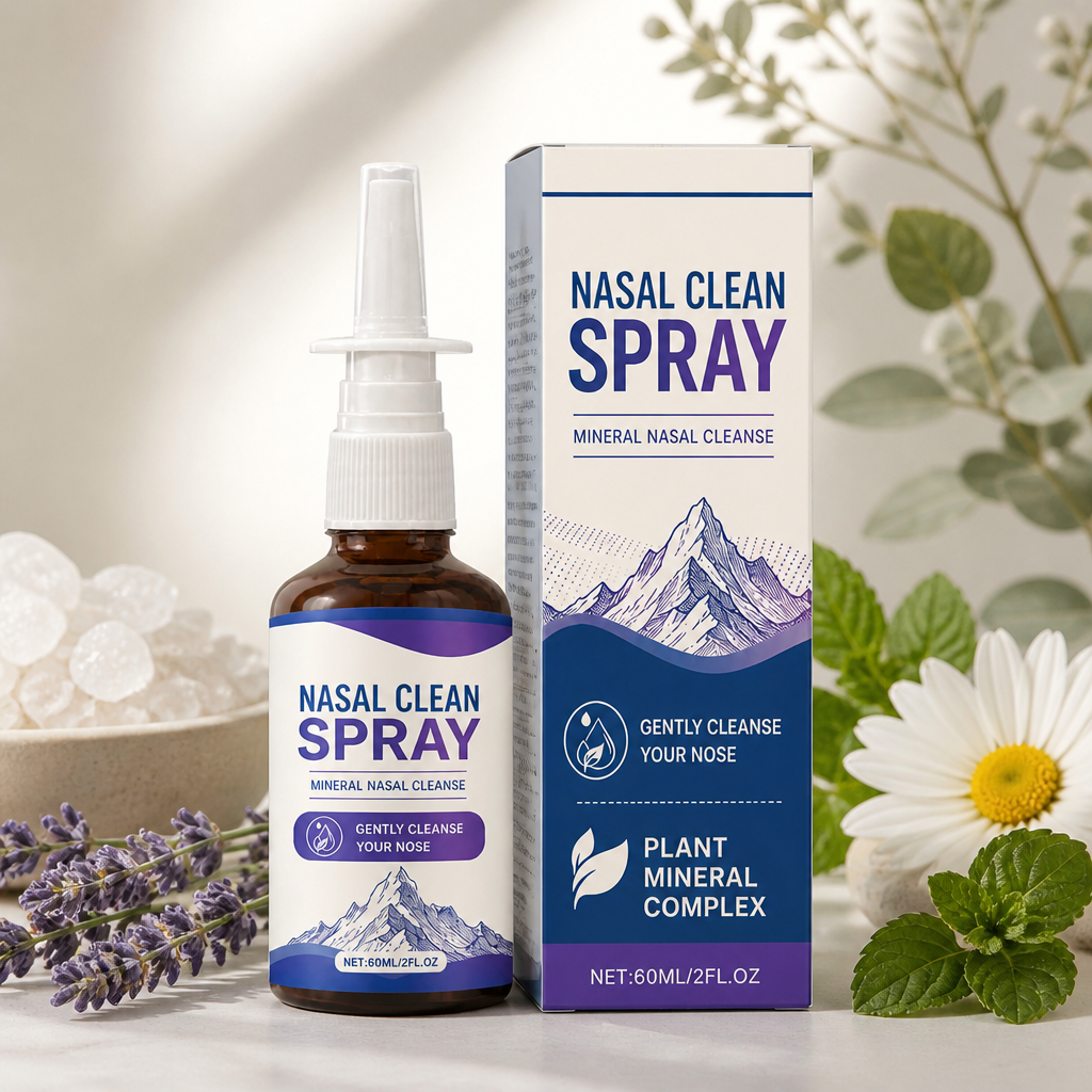 Mineral Nasal Cleansing Spray – Gentle Refreshing Care for Daily Comfort