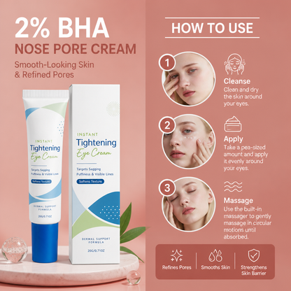 Instant Tightening Eye Cream – Smoother-Looking, Refreshed Under-Eyes