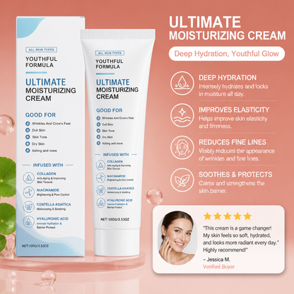 Ultimate Moisturizing Cream With Hyaluronic Acid & Collagen