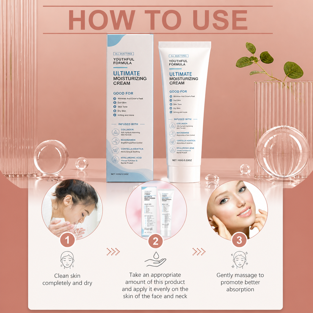 Ultimate Moisturizing Cream With Hyaluronic Acid & Collagen