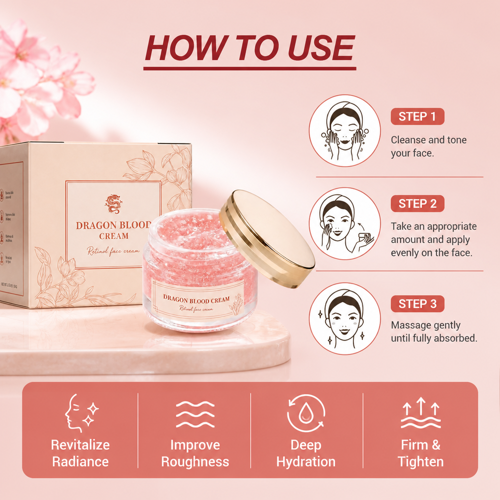 Retinol Face Cream With Hyaluronic Acid For Smooth Radiant Skin