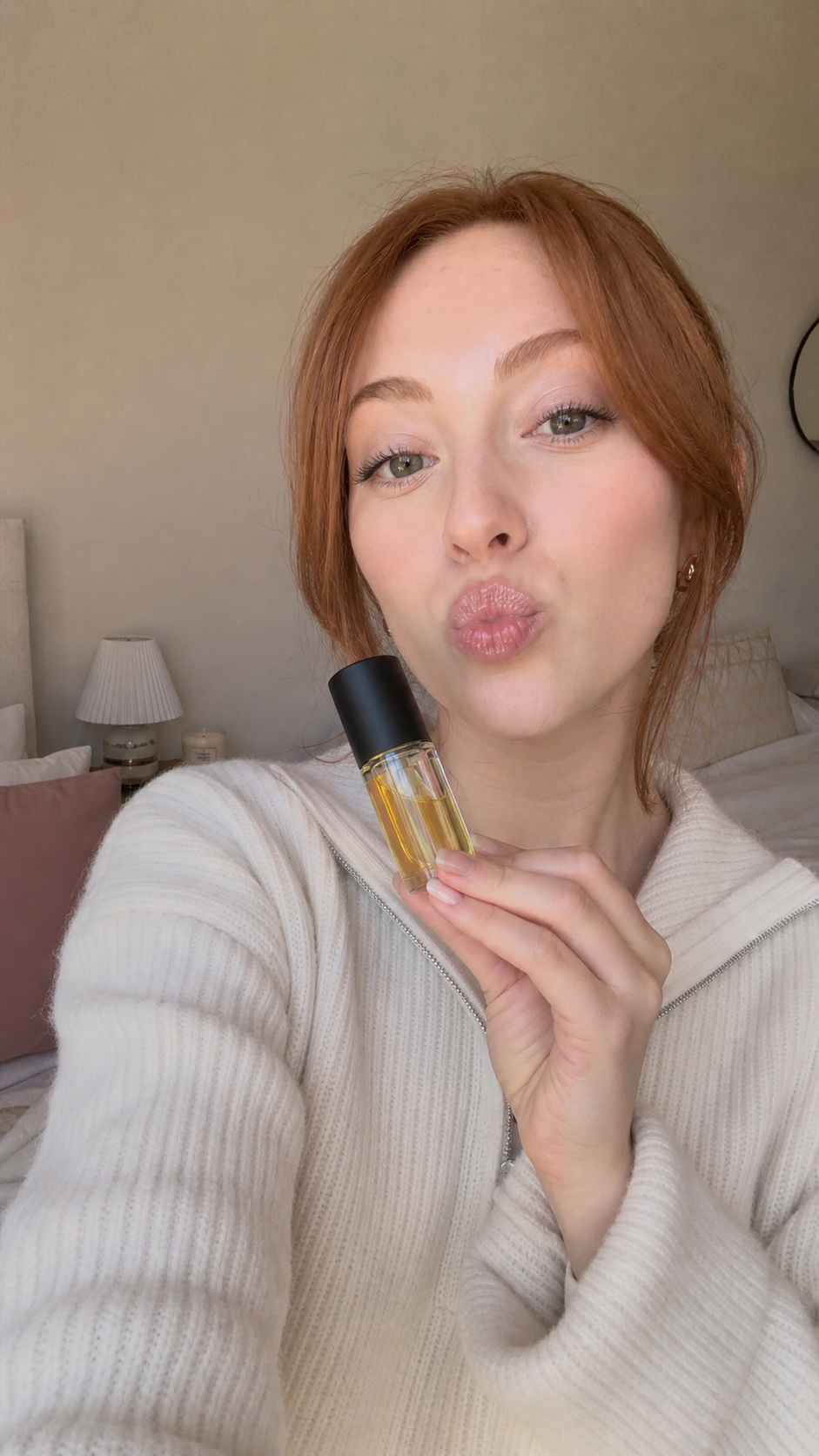 Beauty Britain customer using the featured product