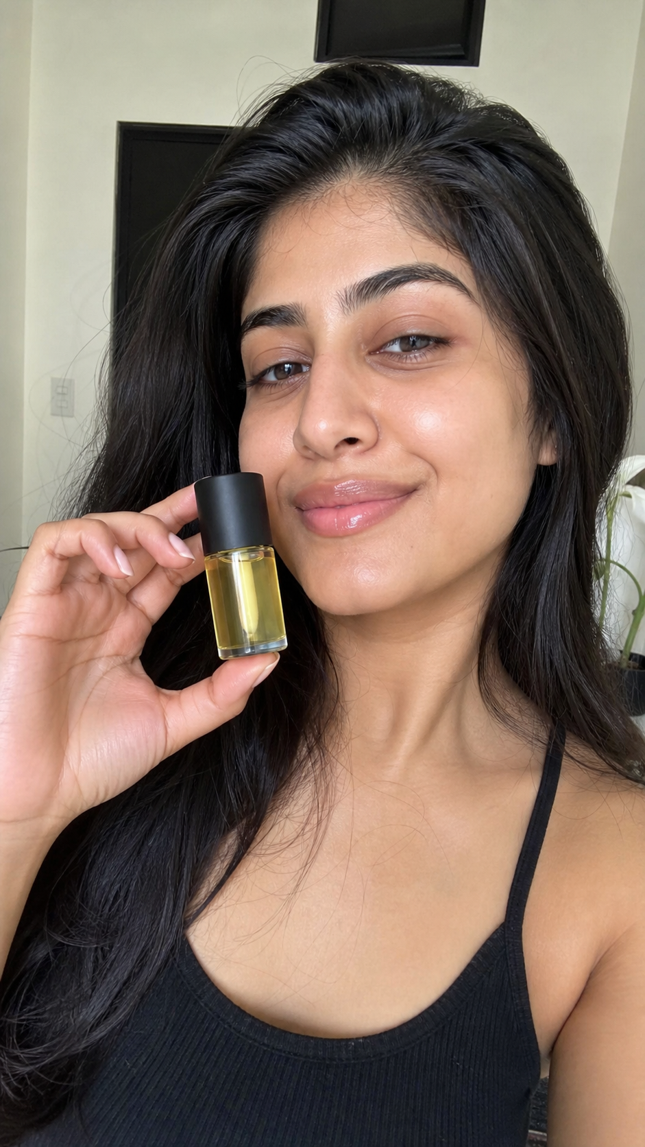 Beauty Britain customer using the featured product