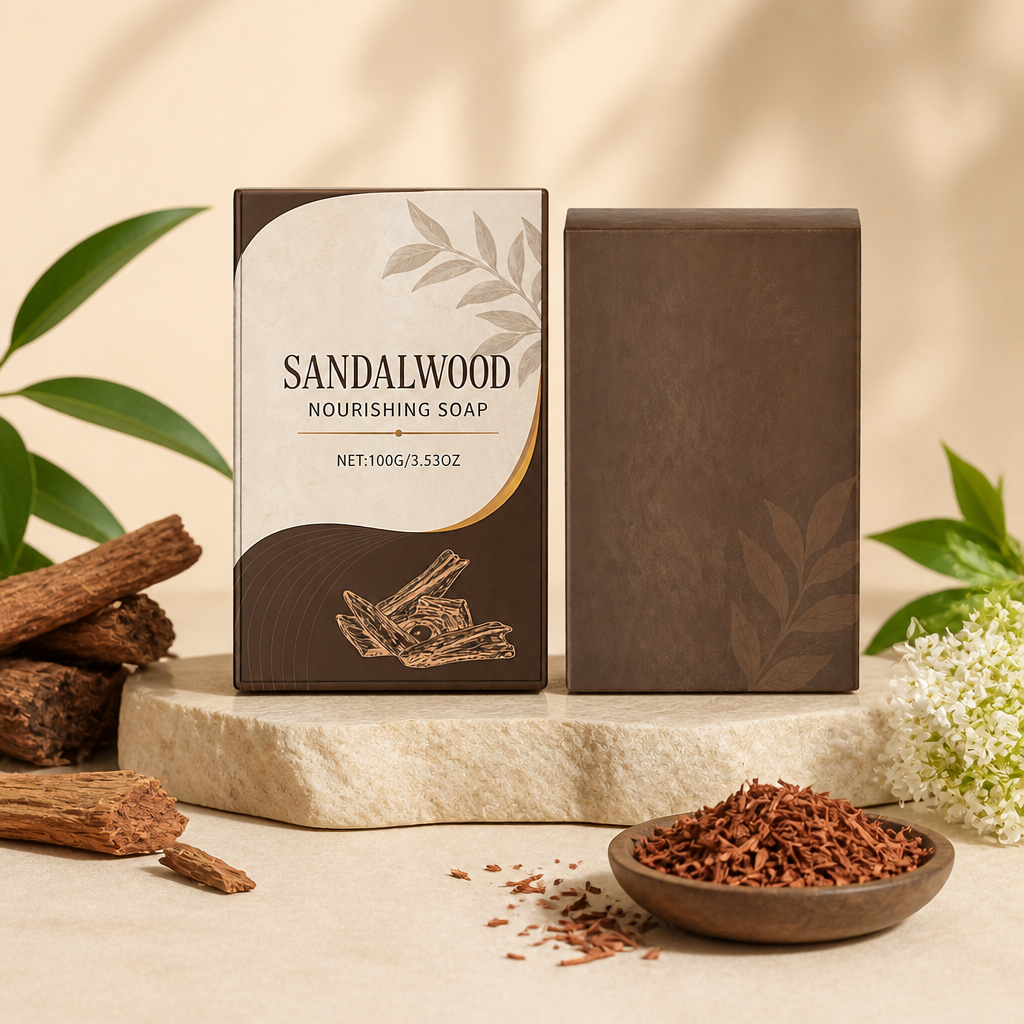 Sandalwood Nourishing Soap – Gently Cleanses for Soft, Smooth Skin