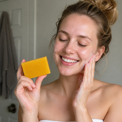 Botanical Kojic & Turmeric Soap – Gently Cleanses for Radiant-Looking Skin