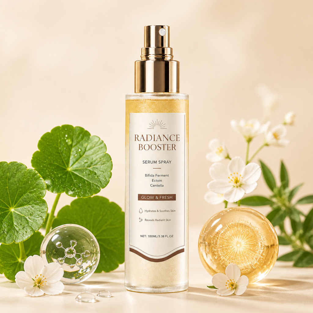Radiance Booster Serum Spray – Hydrates for Fresh, Glowing-Looking Skin