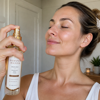 Radiance Booster Serum Spray – Hydrates for Fresh, Glowing-Looking Skin