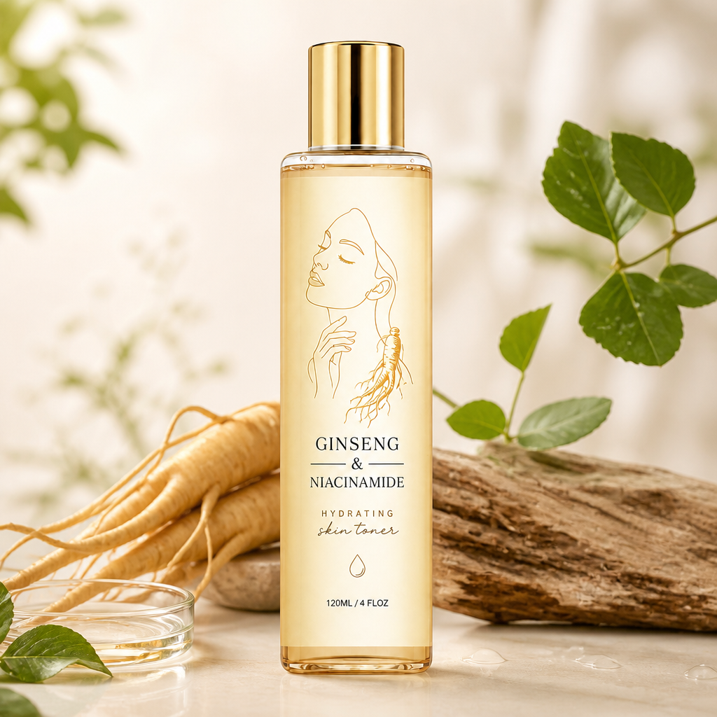 Ginseng & Niacinamide Hydrating Toner – Deep Hydration for Radiant-Looking Skin