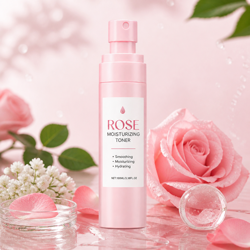 Rose Moisturizing Toner – Hydrates for Soft, Smooth, Radiant-Looking Skin