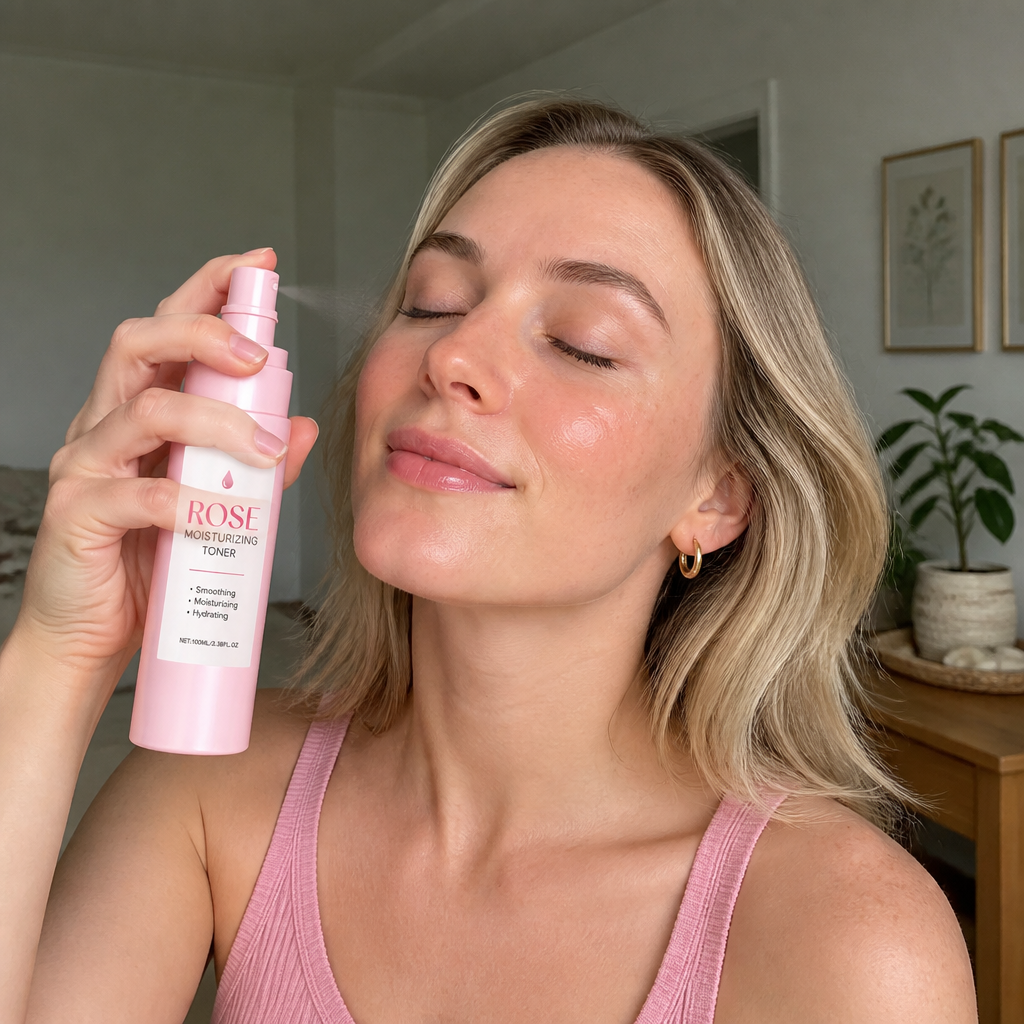 Rose Moisturizing Toner – Hydrates for Soft, Smooth, Radiant-Looking Skin