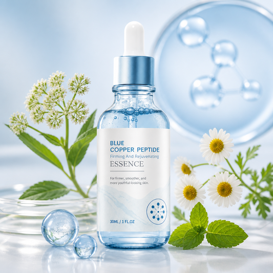 Blue Copper Peptide Essence – Hydrates for Firmer, Smoother-Looking Skin