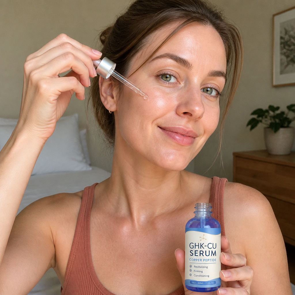 Copper Peptide GHK-Cu – Lightweight Serum for Firmer, Smoother-Looking Skin