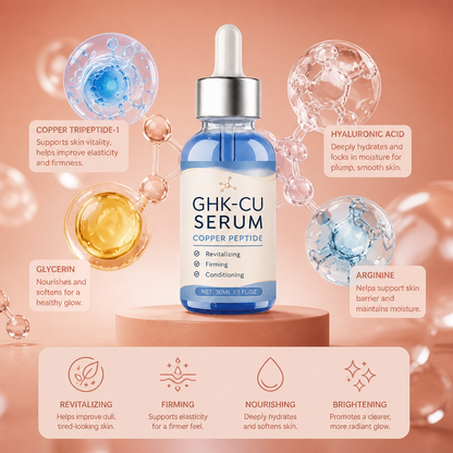 Copper Peptide GHK-Cu – Lightweight Serum for Firmer, Smoother-Looking Skin
