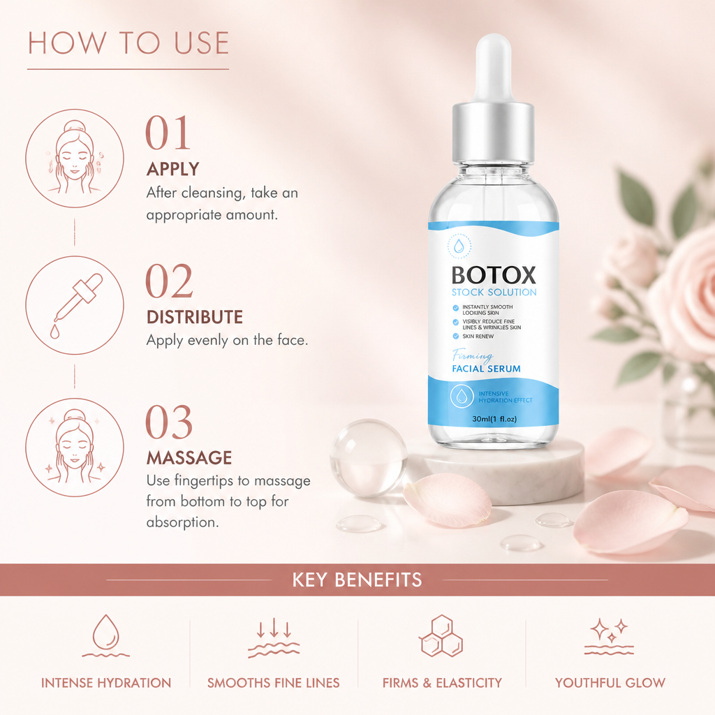 Firming Facial Serum – Intensive Hydration for Smoother-Looking Skin