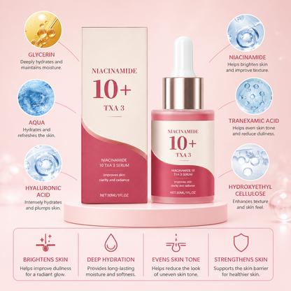 Niacinamide Brightening Serum – Hydrating Formula for Clear, Radiant Skin