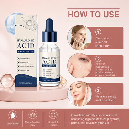 Hydrating Hyaluronic Acid Serum – Lightweight Moisture for Soft, Radiant Skin