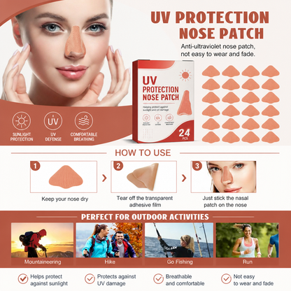UV Protection Nose Patches – Comfortable Daily Sun Coverage