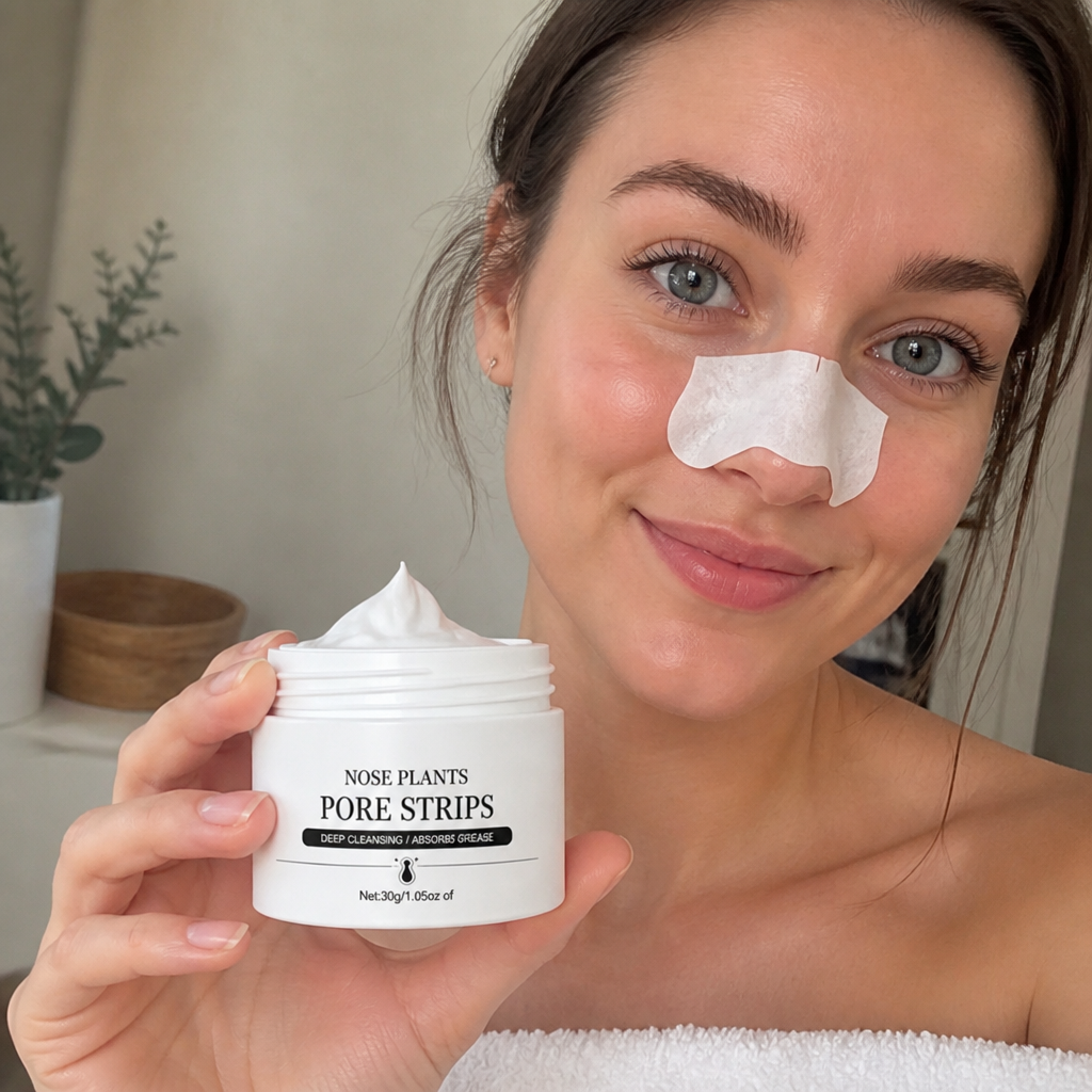 Deep Cleansing Nose Pore Strips – Helps Remove Excess Oil and Impurities