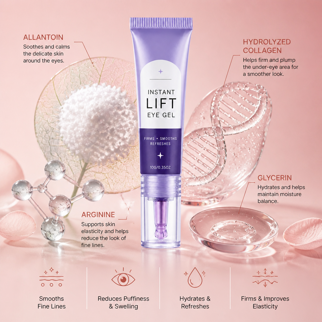 Instant Lift Eye Gel – Smooths and Refreshes the Delicate Eye Area