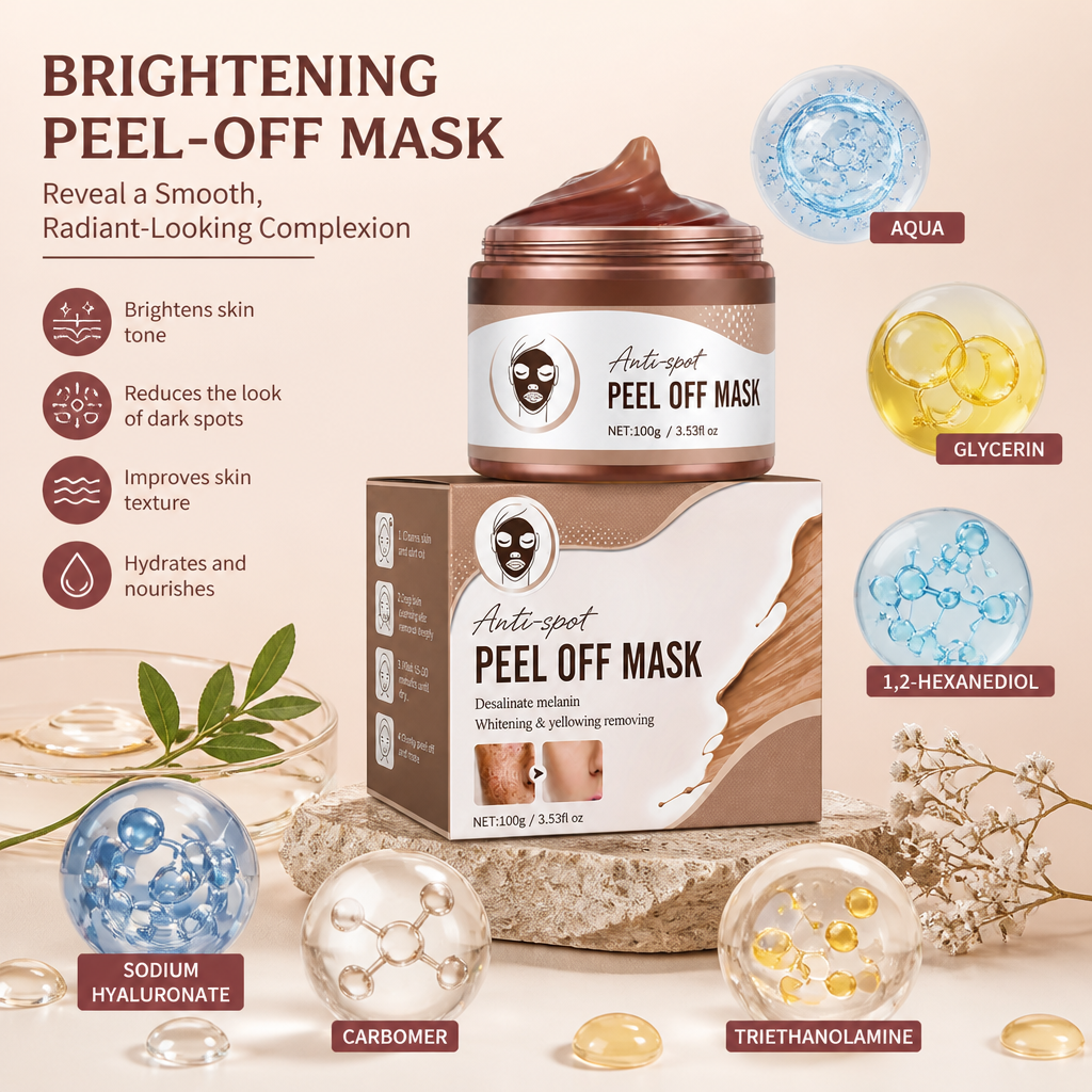 Brightening Peel-Off Mask – Reveal a Smooth, Radiant-Looking Complexion