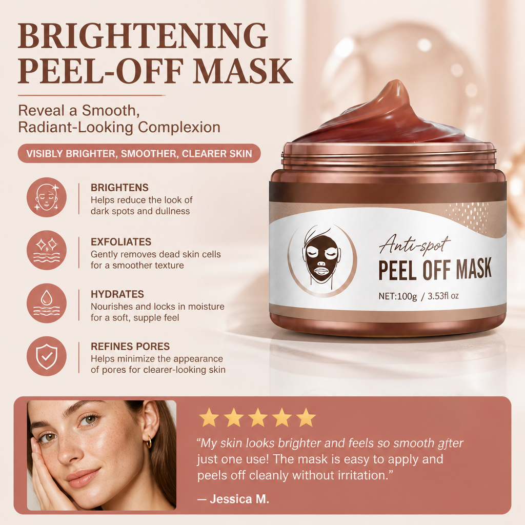 Brightening Peel-Off Mask – Reveal a Smooth, Radiant-Looking Complexion