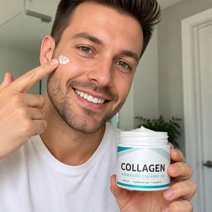 Hydrolyzed Collagen Cream – Helps Improve Skin Firmness & Hydration